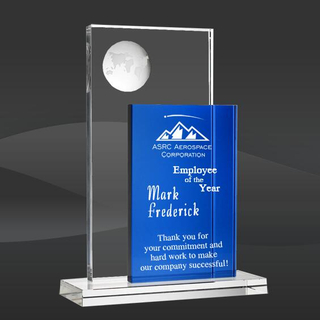 Crystal Blue Perception Award (TM-C1115)