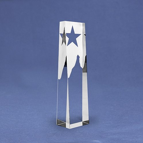 Summit Frosted Crystal Trophy (#78218)