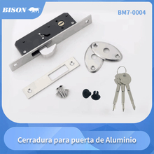 Cerradura para puerta de aluminio