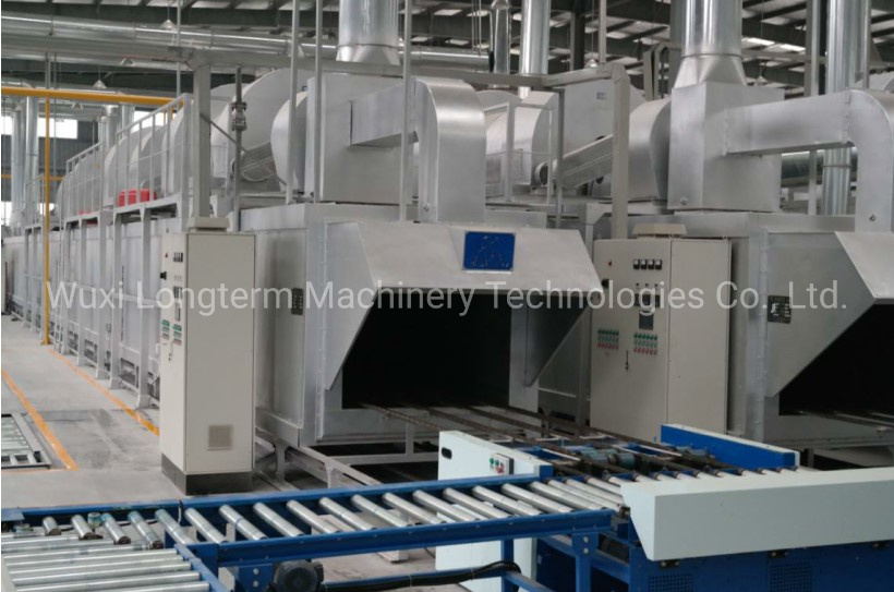 High-Efficiency Large-Scale Spray Booth Industrial Powder Coating Production Line / Painting Booth for Manufacturing Steel Drum