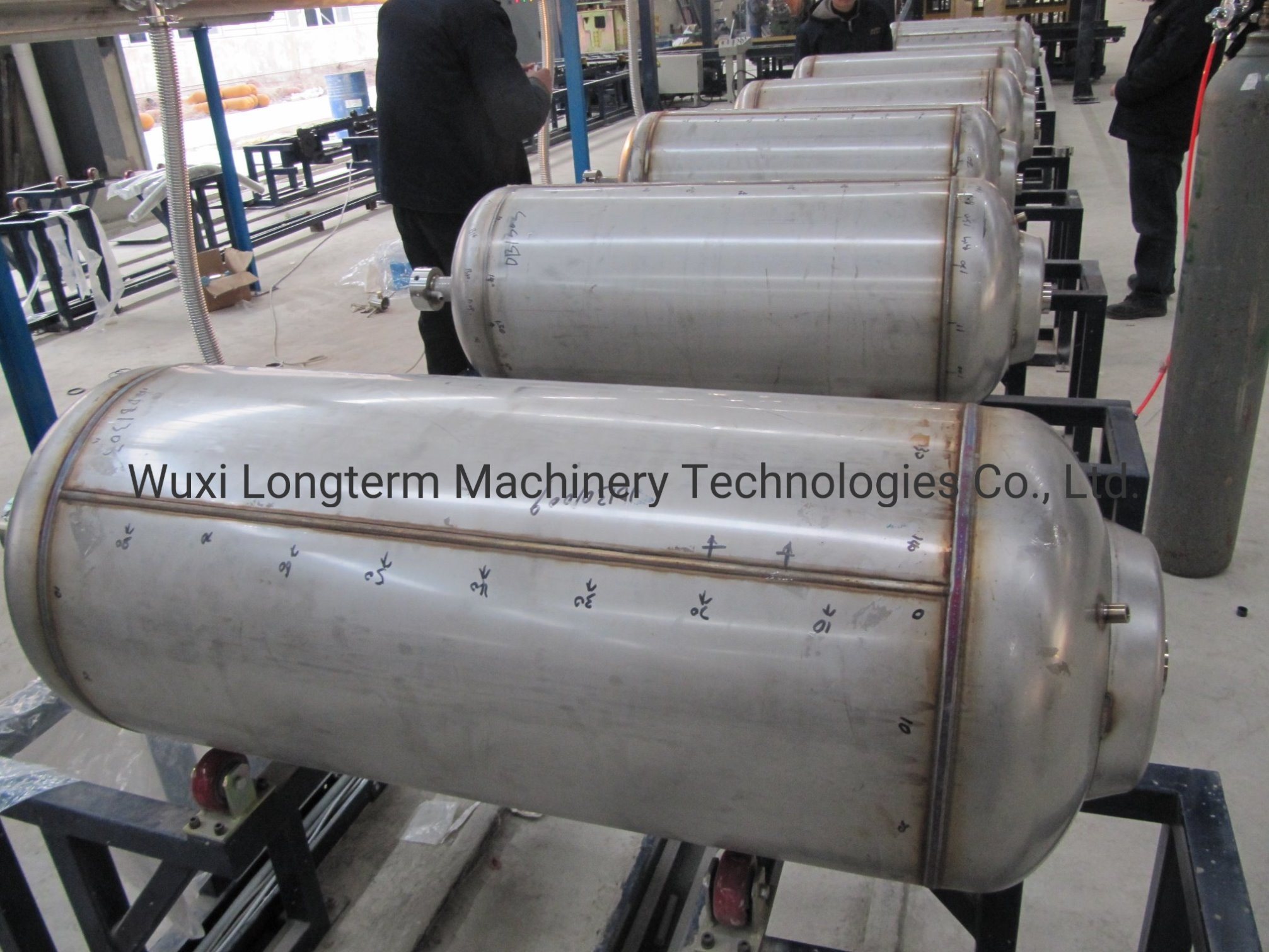 High Performance LNG Gas Tank/Cylinder MIG Girth Welding Machine/ Circular Seam Welder