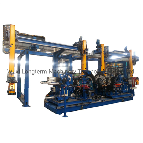 Cryogenic Gas Cylinder / Liquid Nitrogen Dewar Tank MIG Girth Welding Machine/ Circular Seam Welder&