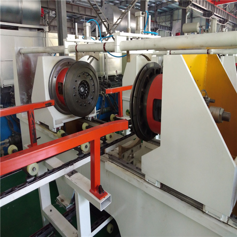 Horizontal Automatic Flanging & Expanding Machine for Steel Oil Drum / Bitumen Barrel Drum