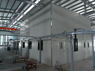 LPG Cylinder Electrostatic Spray of Powder Coating Machine