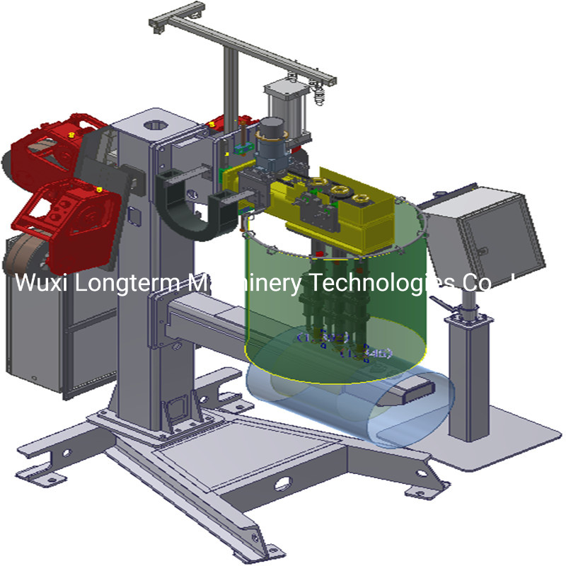 Heat Pump Type Water Heater Tank Straight Seam Welding Machine, Heat Pump Geyser Longitudinal Seam Welding Machine~