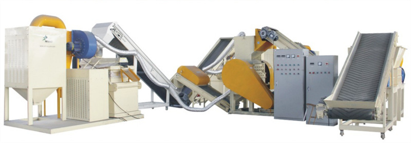 Metal Scrap Electrical Aluminum Copper Wire Cable Plastic Separator Removing Crimping Stripping Peeling Recycling Grinding Granulator Machine Pictures & Photos