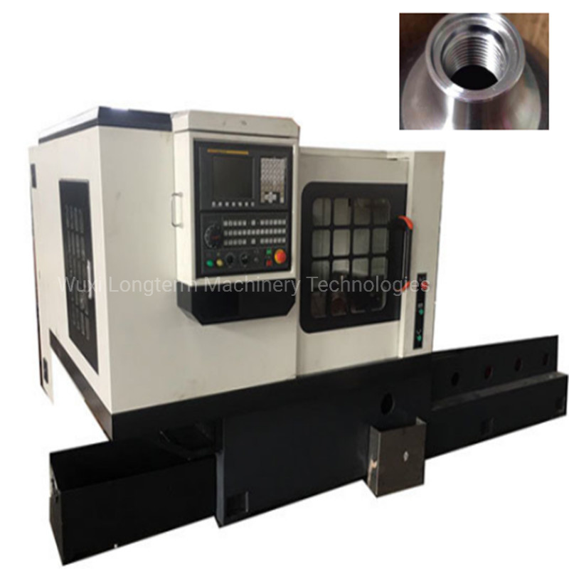 Oxygen Cylinder/CNG Seamless Gas Cylinder Neck Threaded Screw Machine with Hole Drilling^