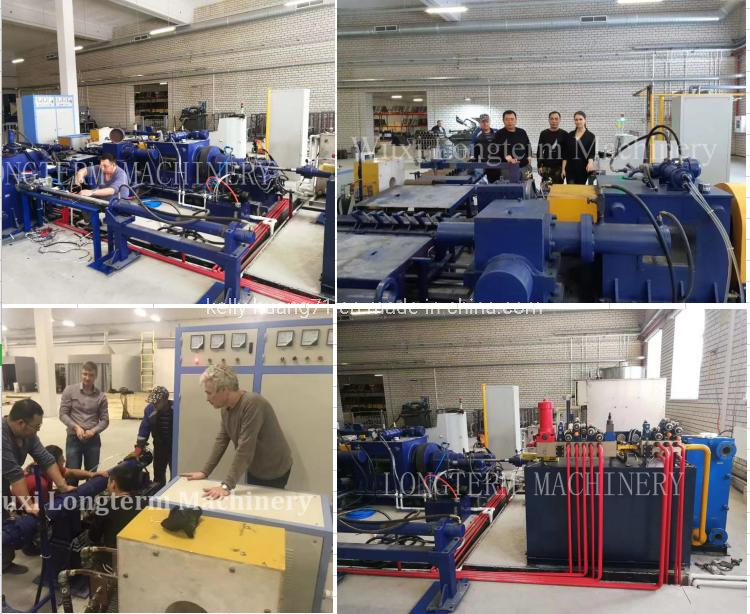 Roller Type Neck in and Bottom Closing Spinning Machine with Press for High Pressure Industrial Gas Cylinder^