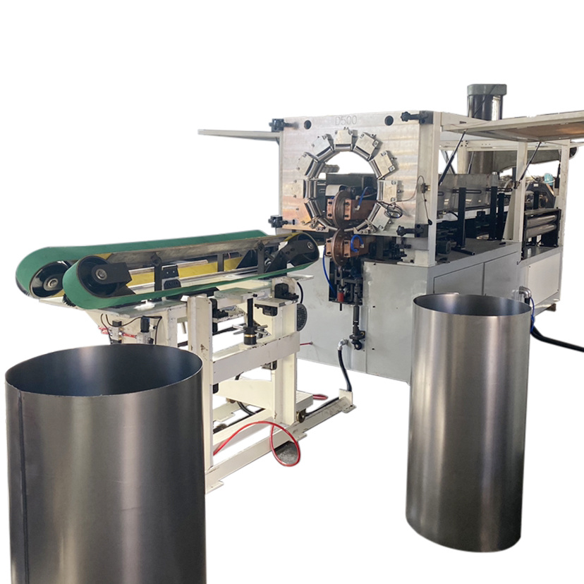 Automatic Steel Drum / Bitumen Barrel Drum Seam Welding Machine