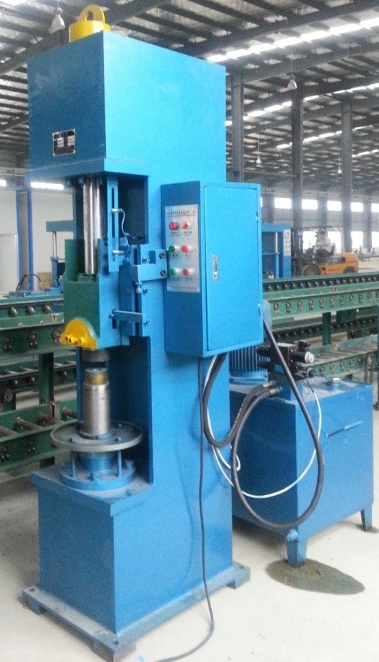 Semi-Automatic LPG Cylinder Hole Punching Machine with Arms