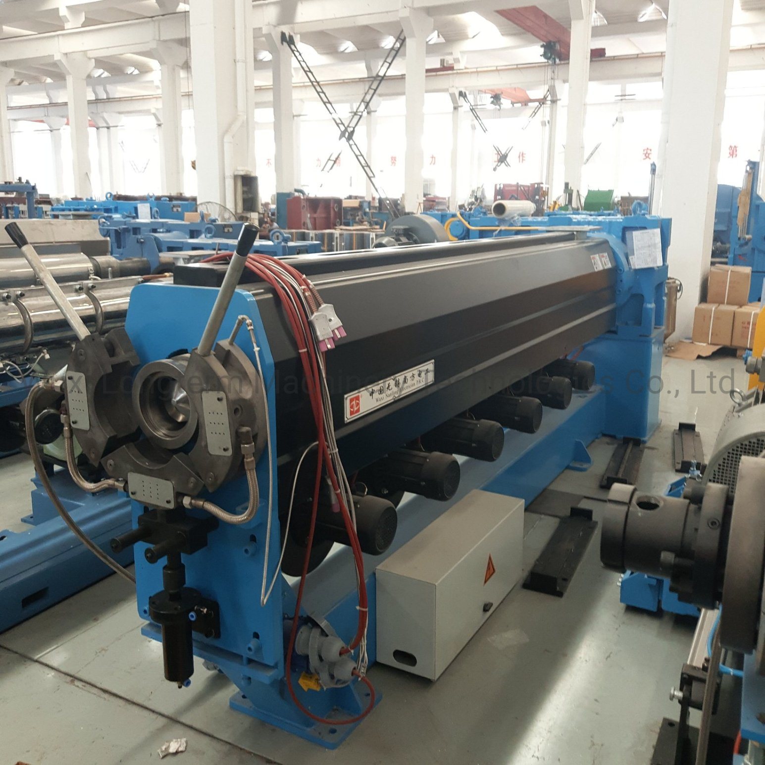 New Design 2021 PVC Power Cable Sheathing Extruder Equipment Wire and Cable Extrusion Machine