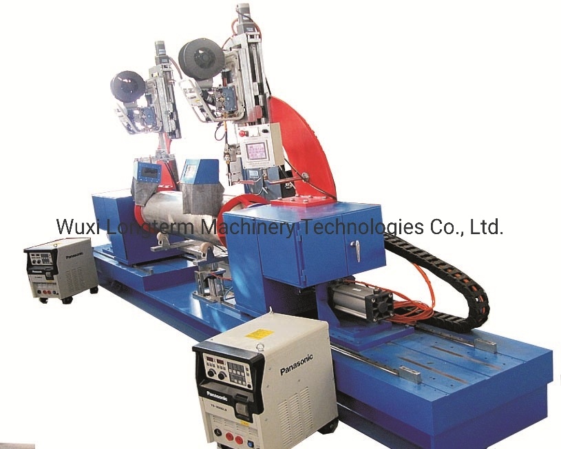 Solar Water Heater Tank Automated MIG / TIG Longitudinal Seam Welders / Welding Machine