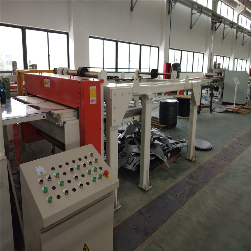 LPG Cylinder Sheet Coi Plater Shearing Machine