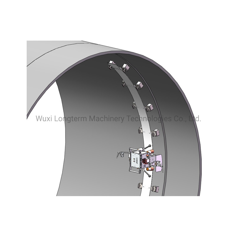 on-Site Pipeline Automatic Large Thick Pipe Orbital MIG Welding Machine, Automatic Orbital Welding Machine for Pipeline Construction Line~