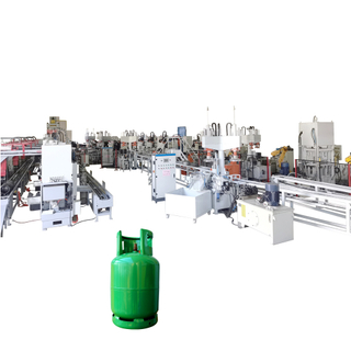 High Efficient LPG Gas Cylinder Equipment Fully Automatic Welding TIG/MIG Machine