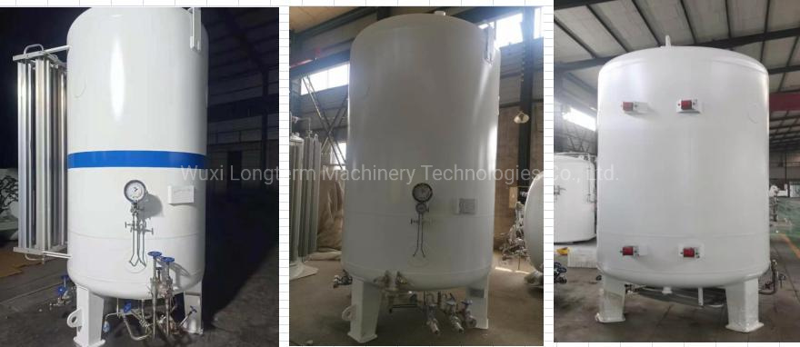 3m3 5m3 Cryogenic Pressure Storage Tank for Industrial Gas Liquid Oxygen Nitrogen Argon LNG