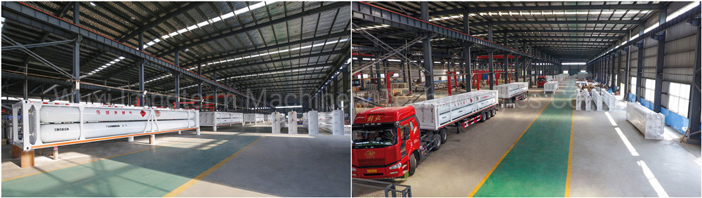 Large Capacity Seamless Steel Gas Cylinder N2 He Air Hydrogen CNG Cylinder Tube Bundle Container Tank