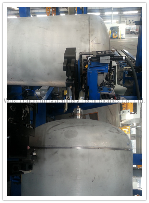 LNG Cylinder Assembly and Spot Welding Machine