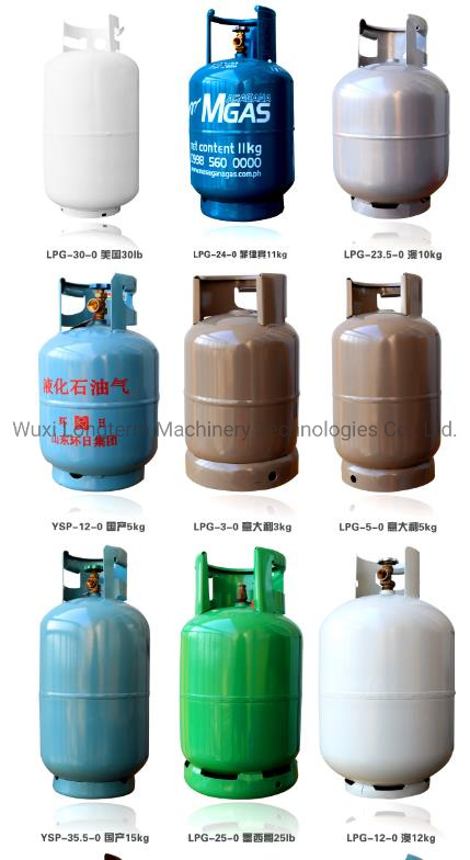 High Quality Customized 4 / 10 / 16/ 20 / 50 Kg LPG Gas Cylinders