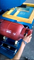 Logo and Words Silk Printing Machine on LPG Cylinder Body