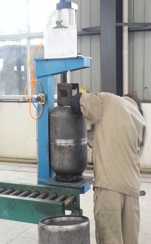 LPG Cylinder TIG Welding Assemble Machine