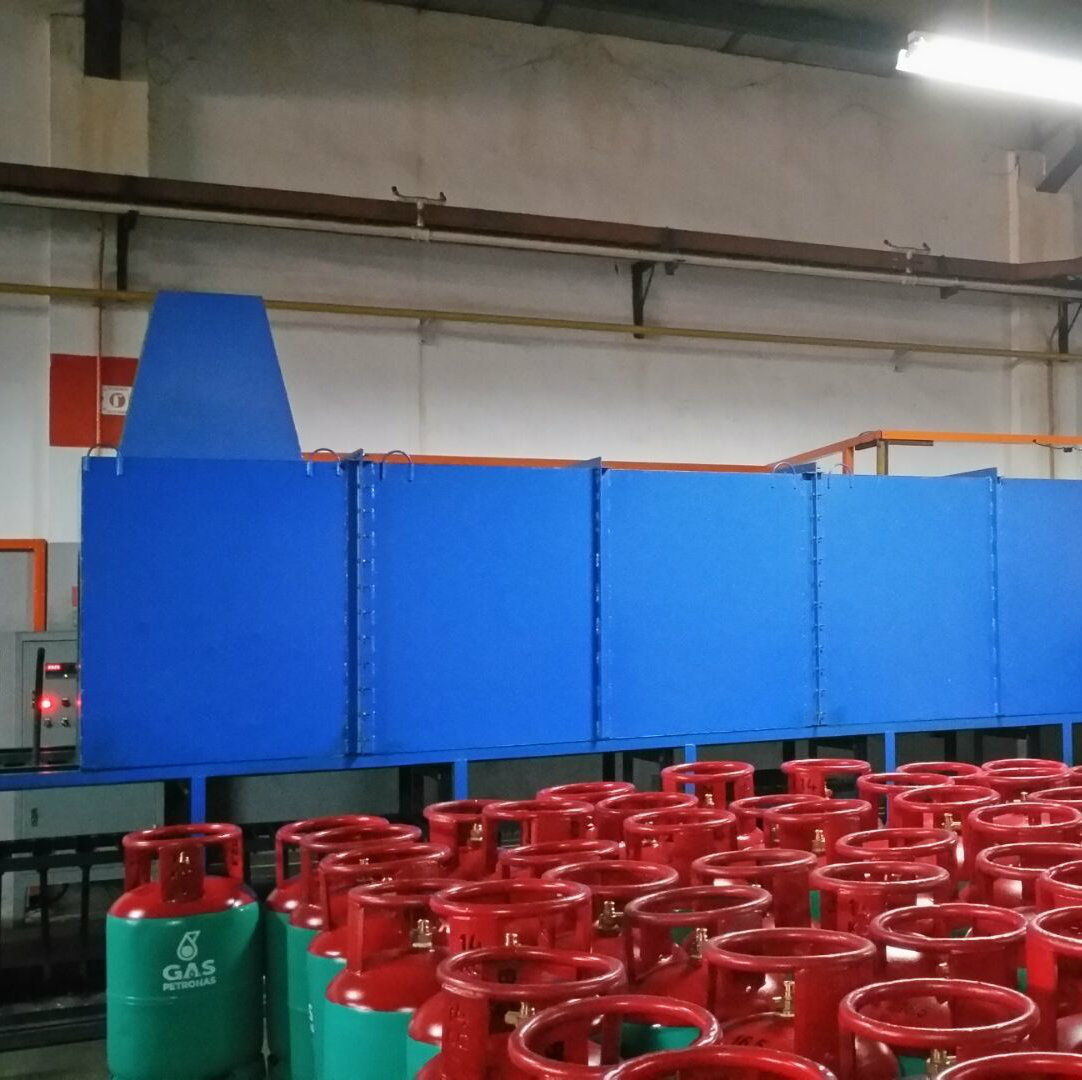 LPG Gas Cylinder Heat Treating Furnace