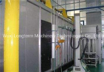 Precision Automatic Painting Gun Powder Coat Production for Elevator, High Efficiency Electric Metal Powder Coating Line!