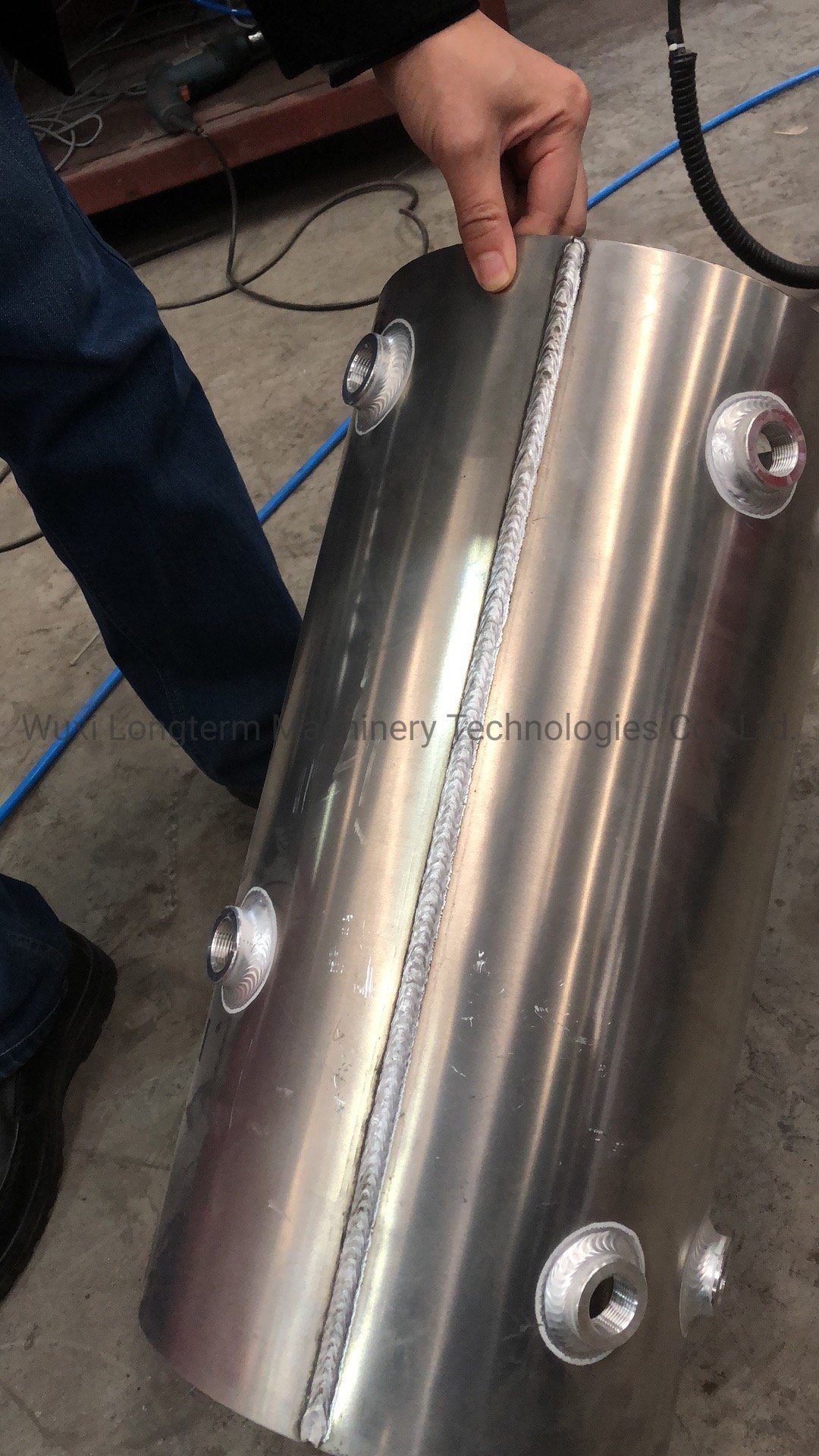 Professional Straight Seam Welding Machine for Heat Pump, Heat Pump Longitudinal Welding Machine Made in China@