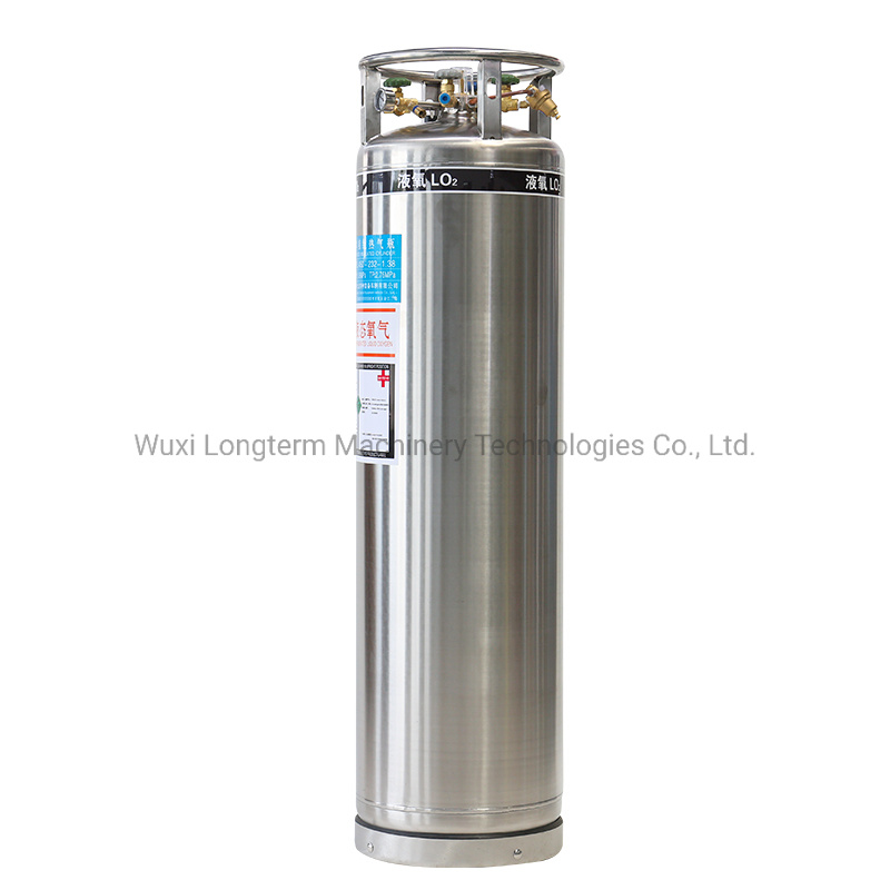 Vertical/Horizontal Welded Heat Insulated Liquid Gas Cylinders, CE/En Standard Cryogenic Storage Dewar Tank~