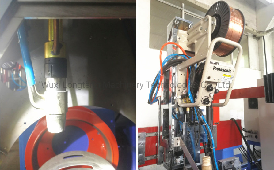Fully Automatic LPG Gas Cylinder Body Circular Welding Machine, LPG Cylinder Circumferential Seam MIG Welding Machine~