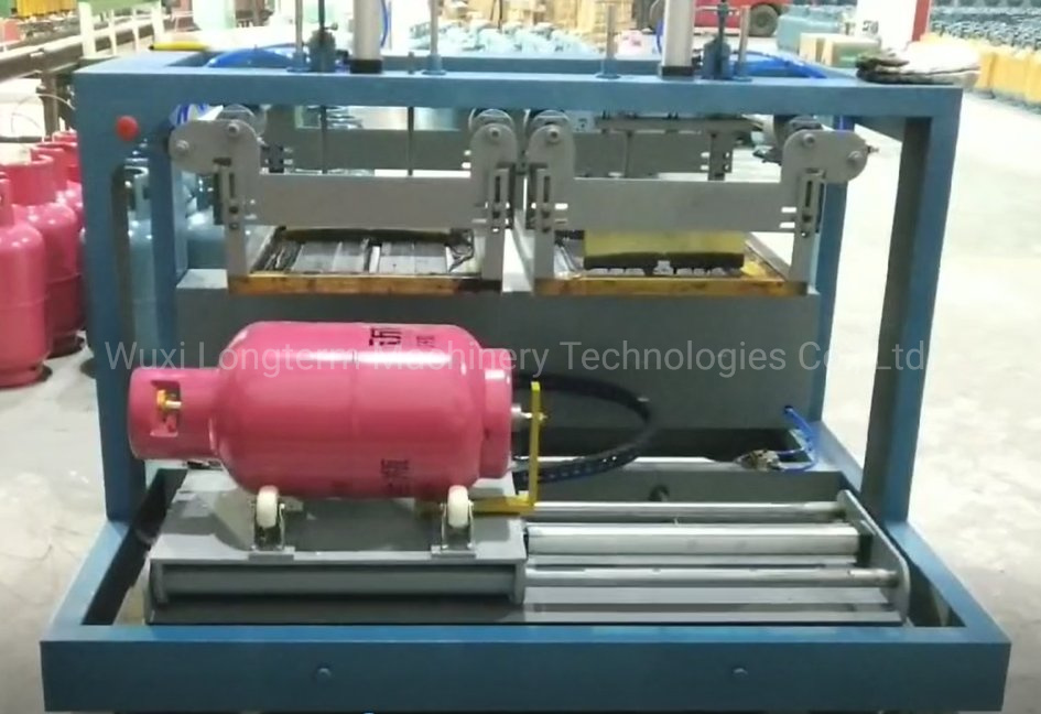 Auto or Semi-Auto Double Sided Silk Screen Printing Machine for LPG Gas Cylinders^