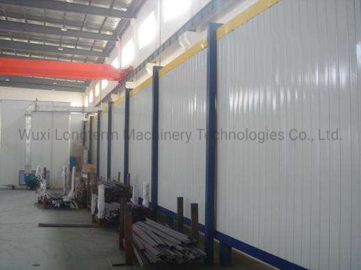 Environmental Protection and Robot 360 Degree Elevator Door/Parts Powder Coating Line, Industrial Painting System*