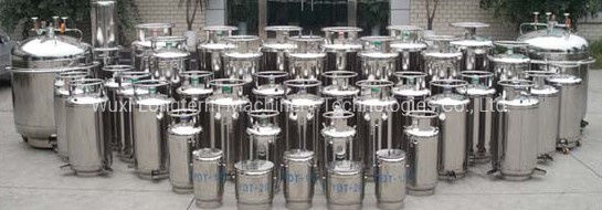 Cryogenic Dewar Pressure Vessel Tank Nitrogen Gas Cylinder