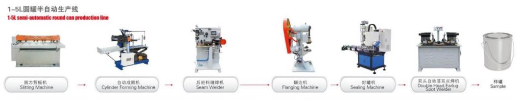 Good Quality Round/Square Shape Tin Can Sealing Machine