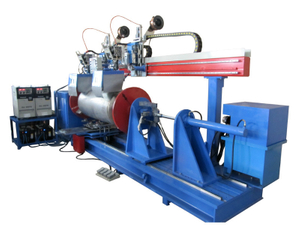 Automatic LPG Gas Cylinder Body Circular Welding Machine Circumferential Seam Welding Machine