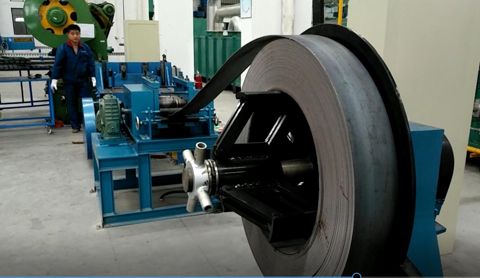De-Coiler Unreel Sheet Decoiler Machine for LPG Cylinder Line
