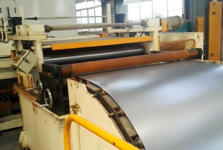 Steel Drum Sheet Decoiler Straightening and Blanking Machine