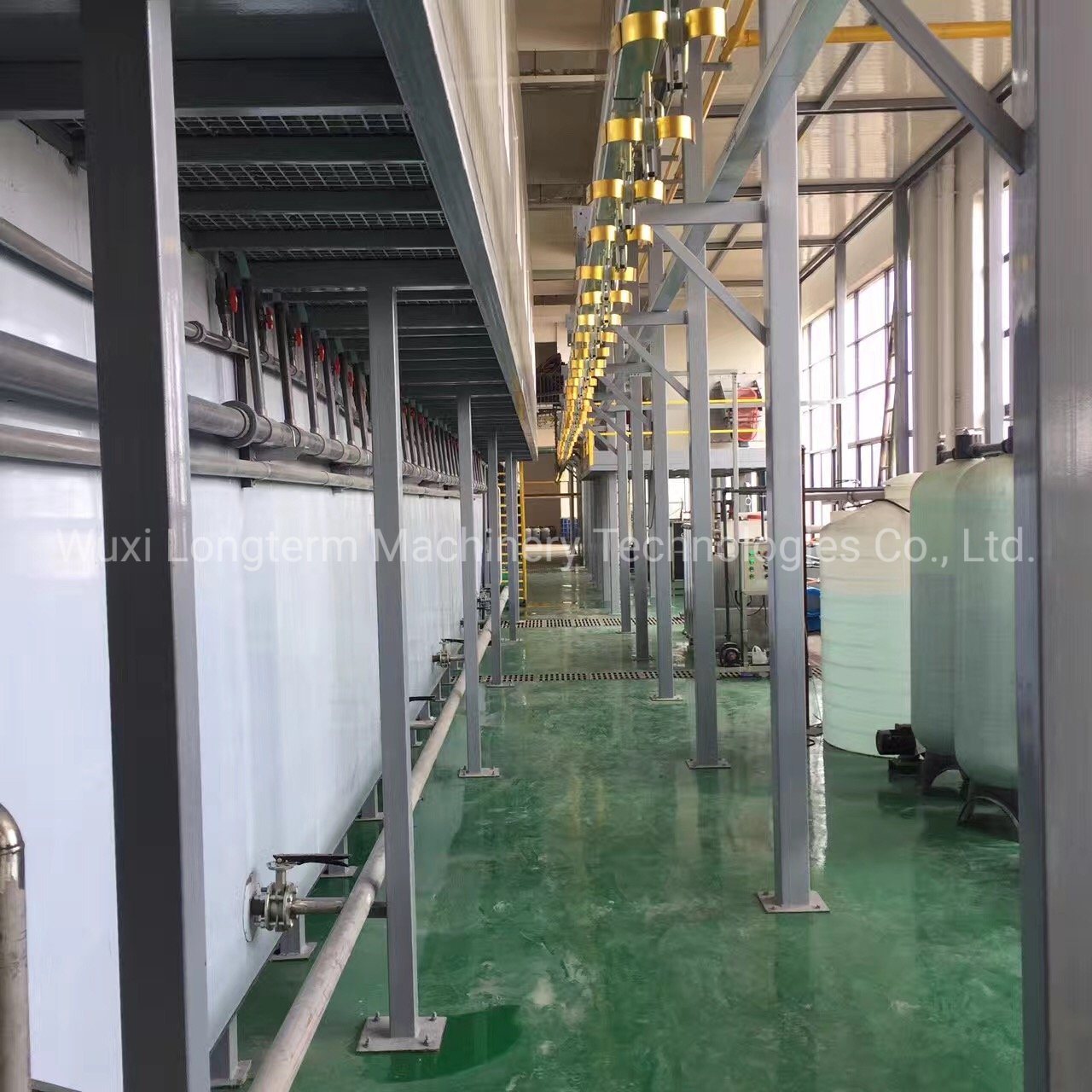 Customizable Optimize Energy Consumption Hardware Metal Products Powder Coating System, Electrostatic Powder Coating Production Line@