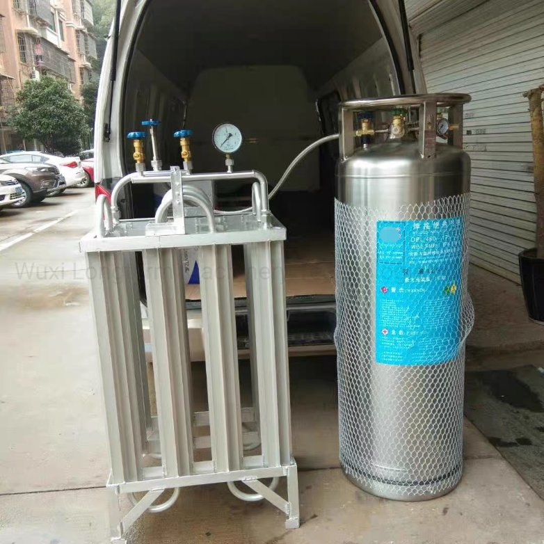 Liquid Oxygen Nitrogen Chlorinated LNG Gas Large Storage Tank Dewar LNG Cylinder