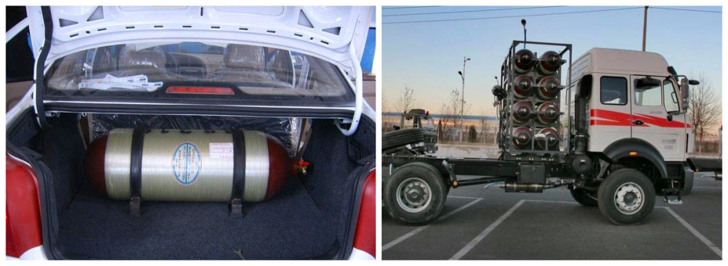 ISO11439 Standard High Pressure Type2 CNG Steel Gas Cylinder for Vehicle/Bus/Truck Use