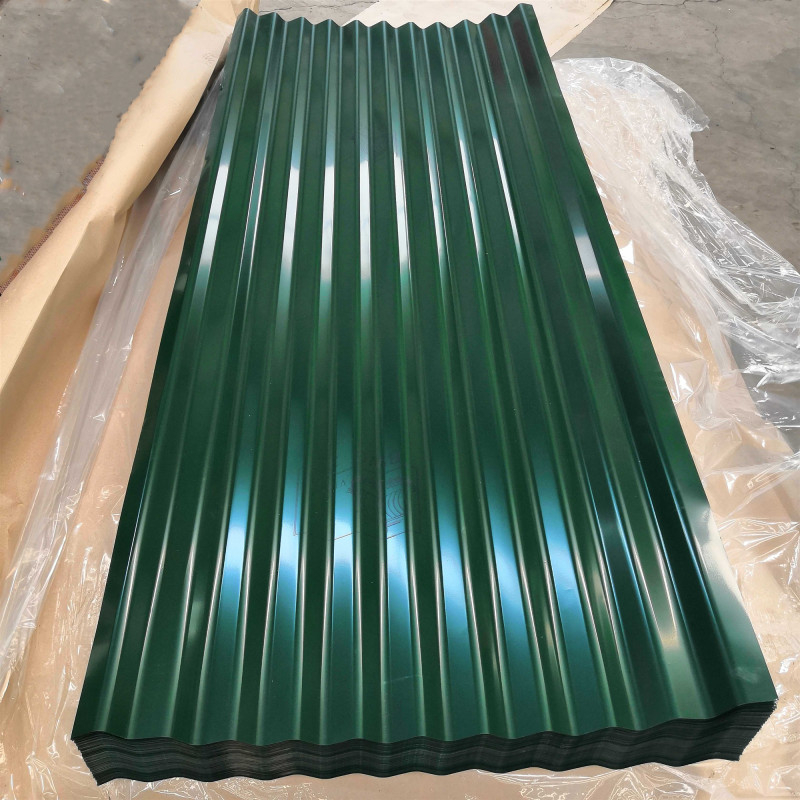 Gambia 0.15*665mm Prepainted PPGI PPGL Steel Roofing Sheet