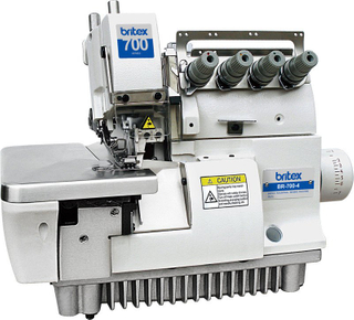 Br-700-4/4h Super High Speed Five Thread Wide Neelde Gage Overlock Machine