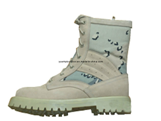 Military High Quality Camo Suede Desert Boot