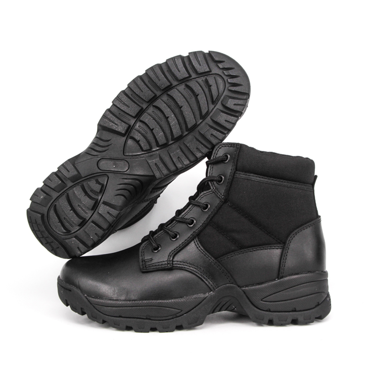 أحذية تكتيكية سوداء خفيفة الوزن للشرطة 4111