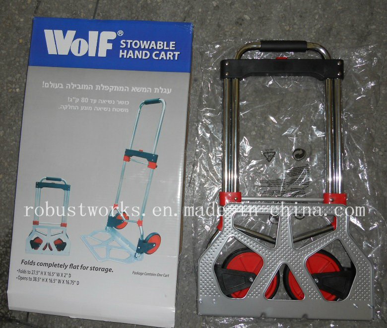 Foldable Chrome-Plated Steel Hand Trolley (HT022FKD)