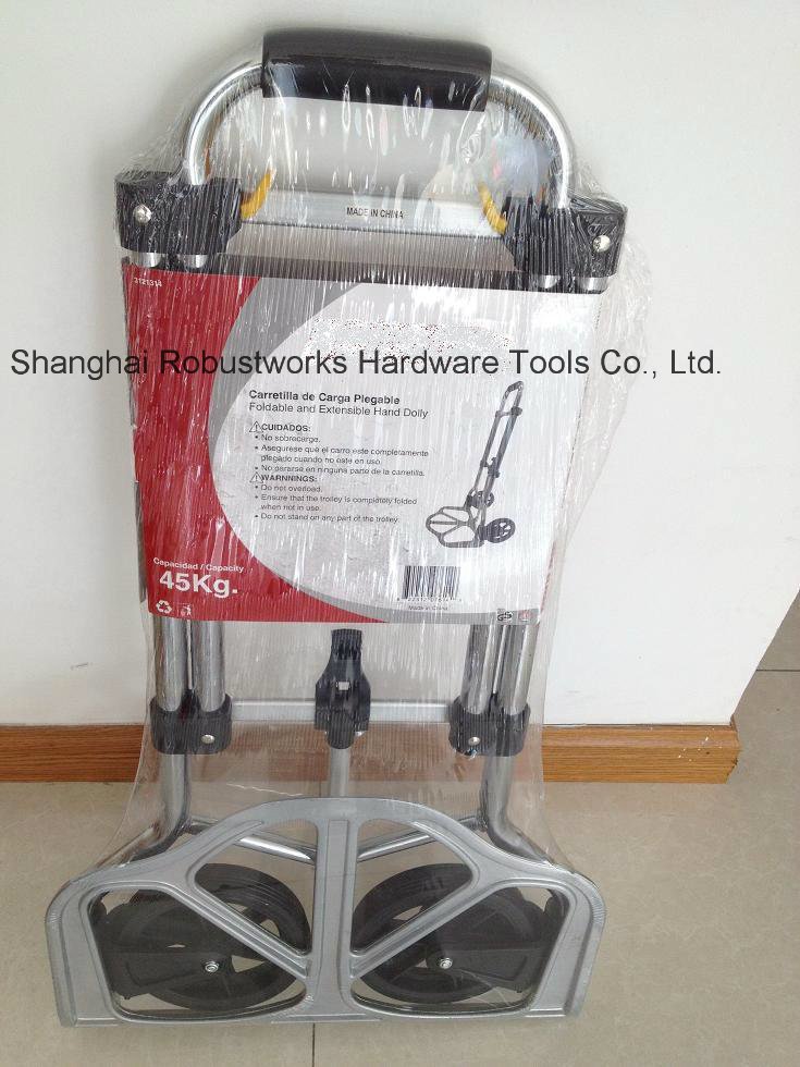 Folding Chrome-Plated Steel Hand Truck (HT022MGS)