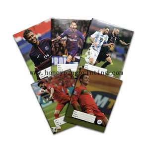 West Africa seyes football star exercise book 100 and 200 pages staple binding