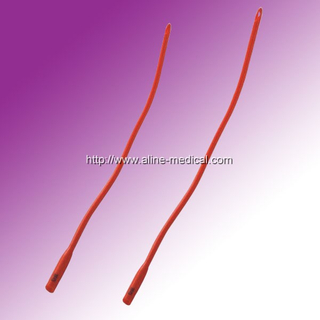 MW81 紅色乳膠導尿管