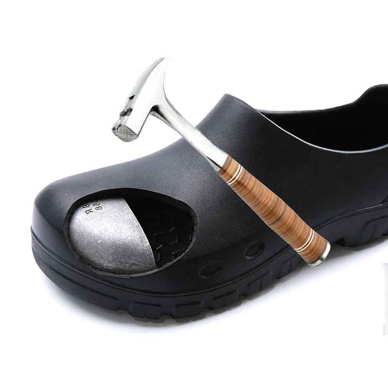 Anti-skid Waterproof Steel Toe EVA Kitchen Chef Shoes for Men