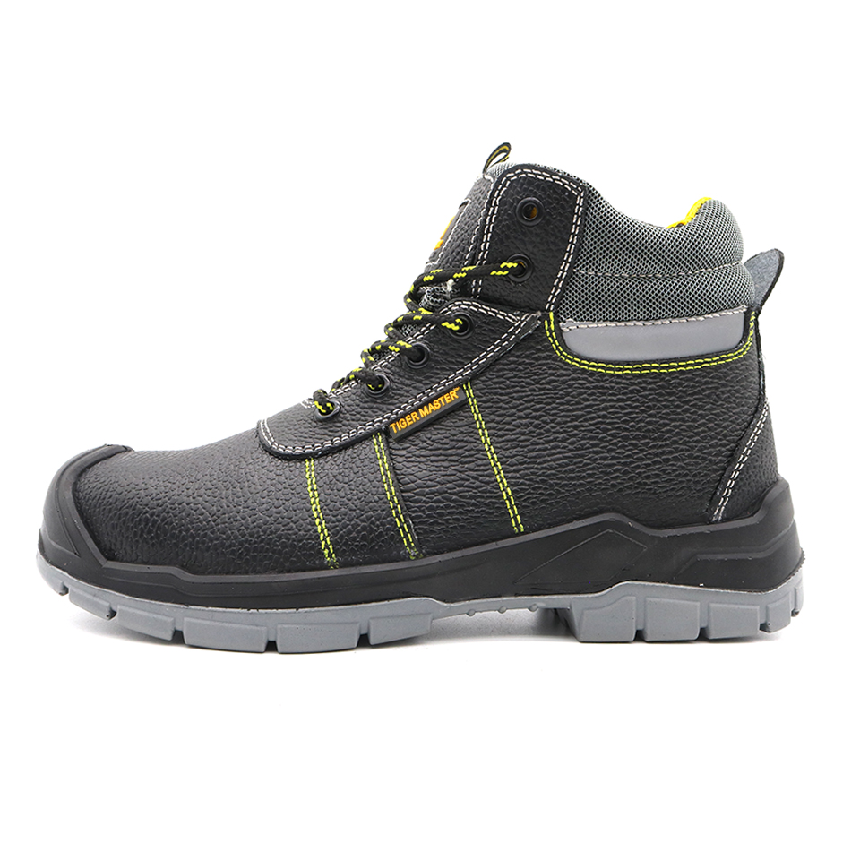 Oil Water Resistant Anti Puncture Steel Toe S3 Safety Shoes for Men